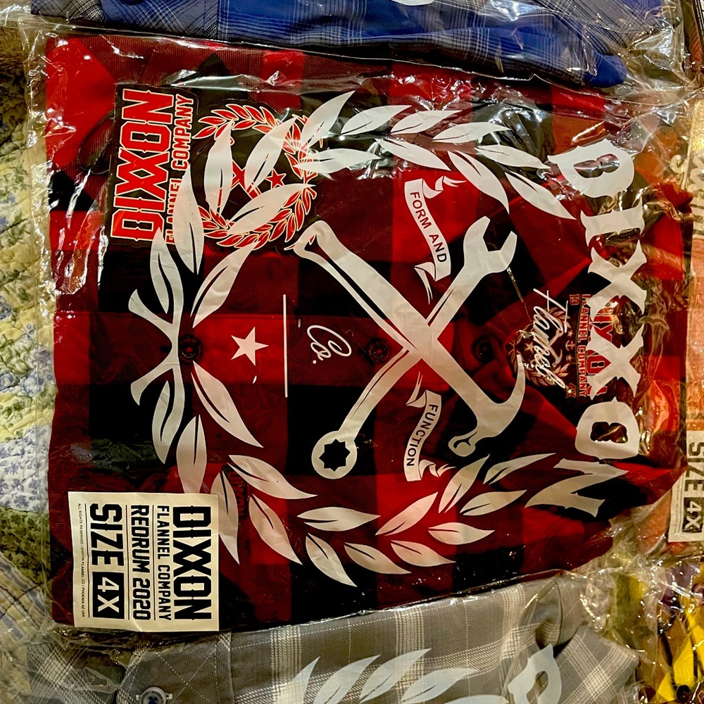 Dixxon Flannels and button up bamboo Dixxon